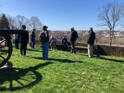 Spring Campaign attendees touring Fredericksburg in 2024. 