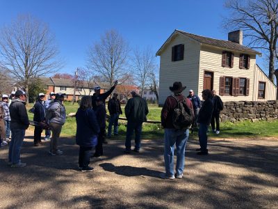 Spring Campaign tour of Fredericksburg in 2024. 