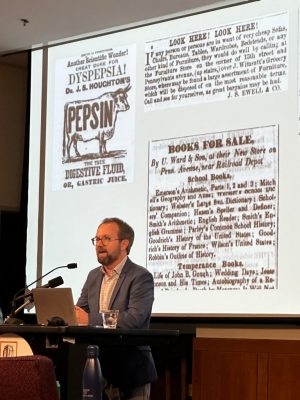 VCCWS Director Paul Quigley speaking in 2024. 